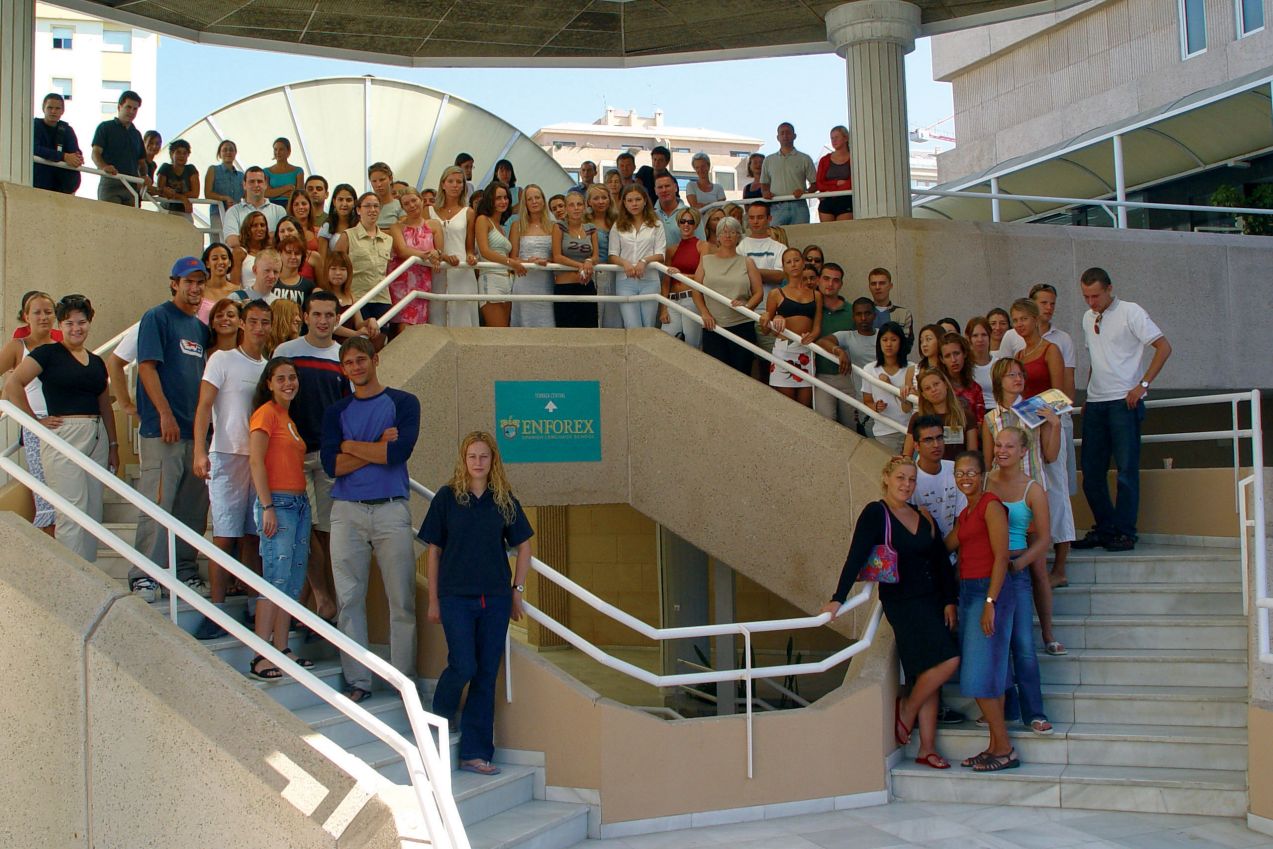 Etudiants-Ecole Enforex à Marbella